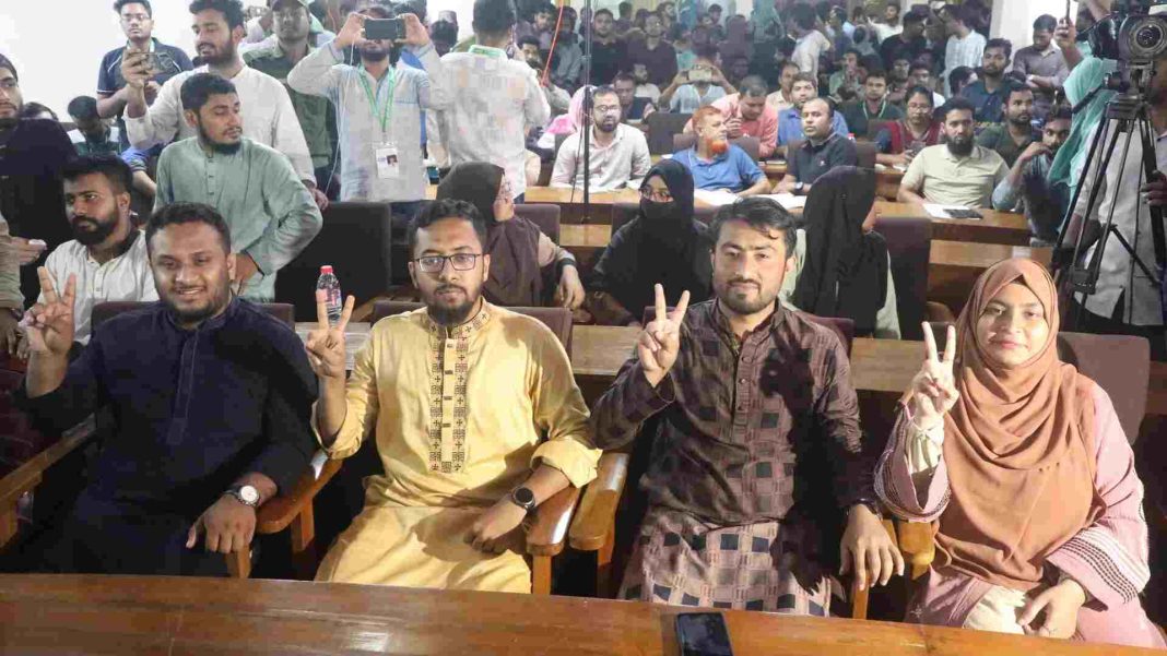 জাকসু নির্বাচনেও শিবিরের ঐতিহাসিক বিজয়