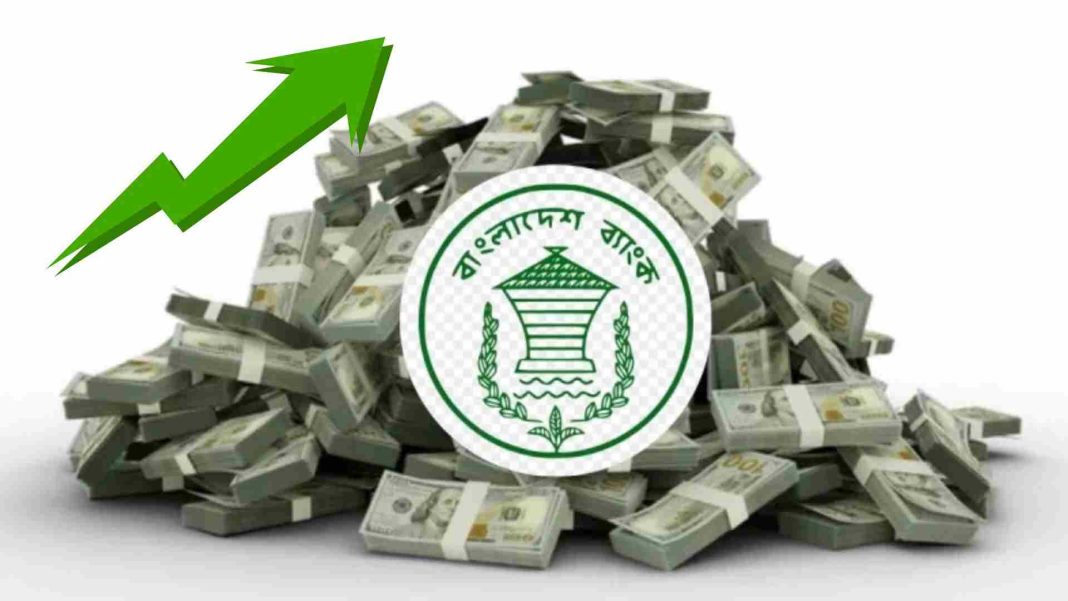 বাংলাদেশ ব্যাংকের ডলার ক্রয়ের দৃশ্য বা রিজার্ভ বৃদ্ধি