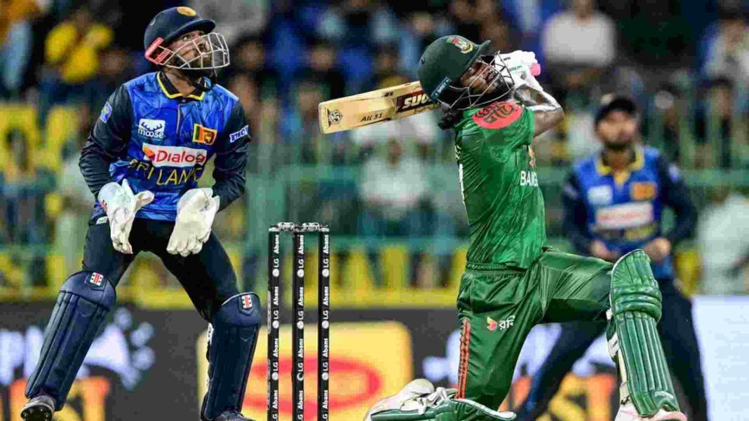 বাংলাদেশ বনাম শ্রীলঙ্কা ম্যাচ উদযাপন