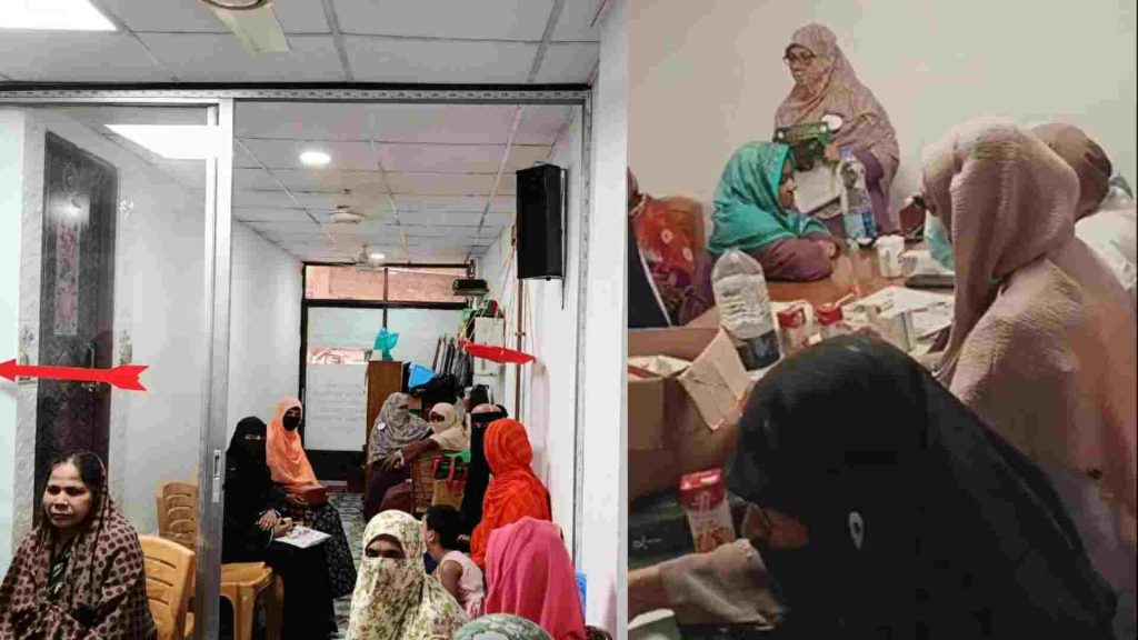 বিনামূল্যে স্বাস্থ্যসেবা, পরীক্ষা-নিরীক্ষা ও চিকিৎসা প্রদান করা হয়।
