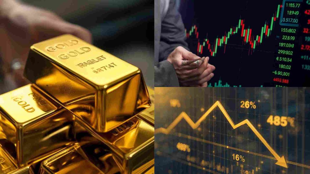 বিশ্ববাজারে স্বর্ণের দামে সাময়িক পতন হলেও বিনিয়োগের সম্ভাবনা তৈরি হয়েছে।