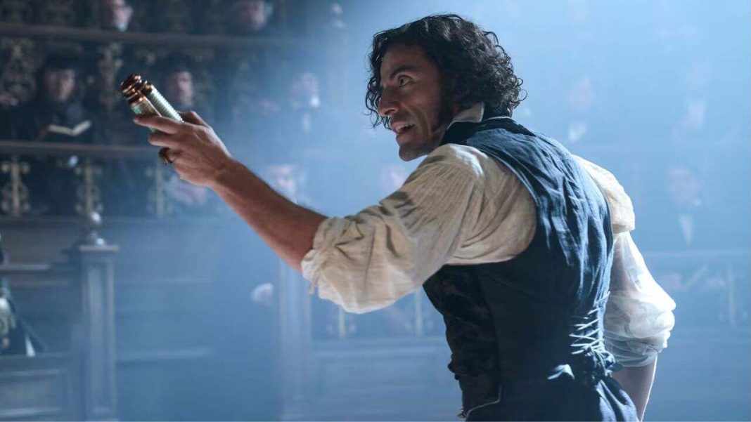 ফ্রাঙ্কেনস্টাইন মুভি ২০২৫-এর দৃশ্য, প্রধান অভিনেতাদের সাথে