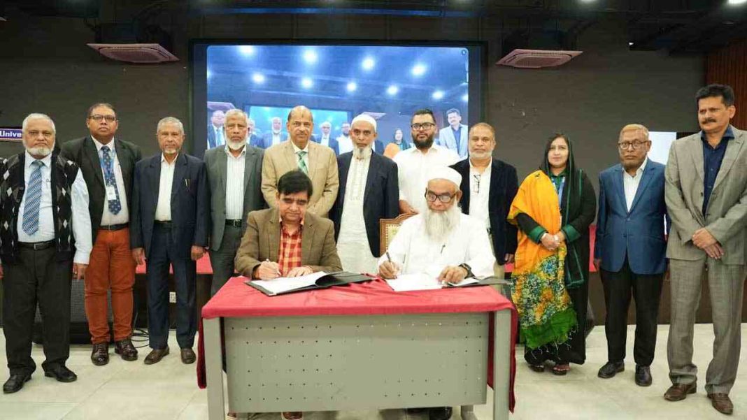 সাউথইস্ট ইউনিভার্সিটিতে টেক্সটাইল ইনোভেশন আলোচনা সভা এবং MoU স্বাক্ষর