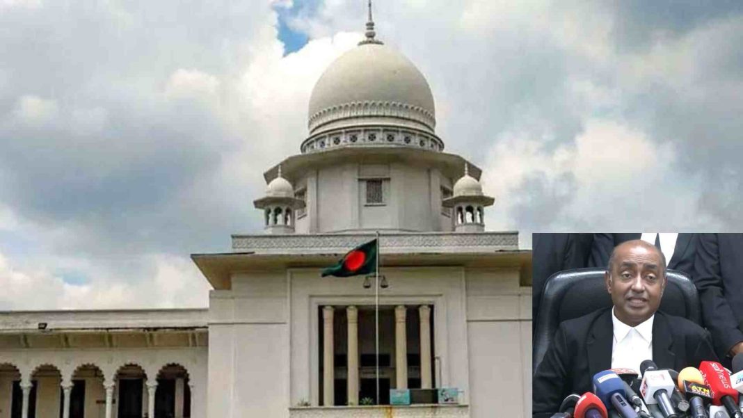 তত্ত্বাবধায়ক সরকারব্যবস্থা ফিরলো ঘোষণা নিয়ে প্রধান বিচারপতি সৈয়দ রেফাত আহমেদ।