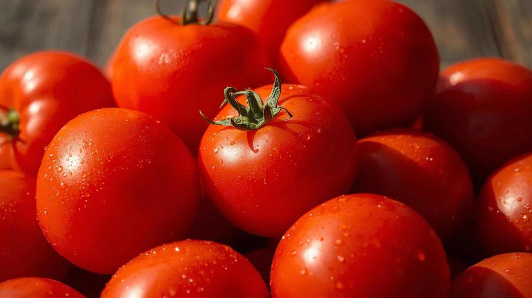 লাল টমেটোর ছবি