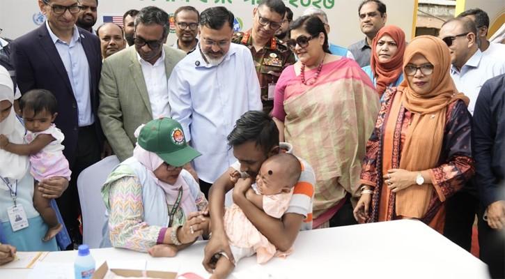 হাম-রুবেলা টিকাদান ক্যাম্পেইন